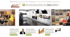 Desktop Screenshot of kuechen-hoelzle.de